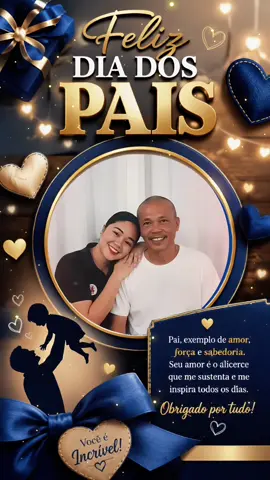 #capcut #capcutpioneer ✨ O Dia dos Pais está chegando! Não deixe de criar este vídeo cheio de carinho para o seu pai ❤️ também pode ser presenteado ao seu marido.   Um modelo elegante e sofisticado de moldura para preservar as preciosas fotos com o seu pai.   Basta carregar uma imagem e você criará facilmente um vídeo especial repleto de emoção.   Com este presente especial, expresse a sua gratidão ao pai que sempre te protegeu em silêncio.