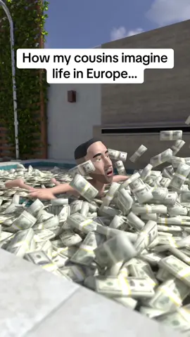 They think money grows on trees here 🌳💸 #immigration #immigrantlife #family #comedy #relatable