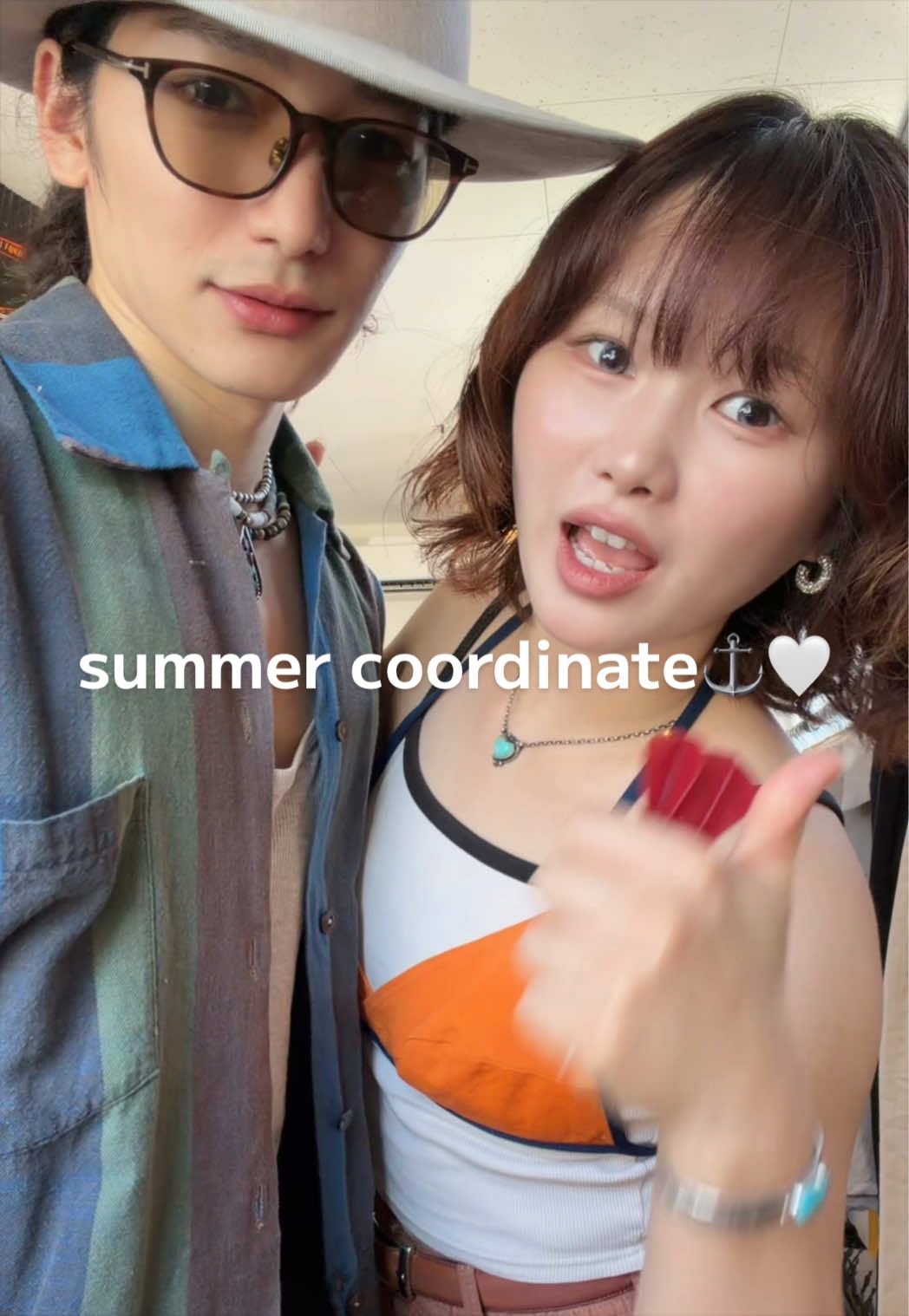 営業前の真剣勝負🎯🔥#アメカジカップル #アメカジ男子 #アメカジ女子 #アメカジ #夏コーデ 