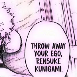 Throw away your ego //: lil off beat but it’s calm, I’ll edit sae next or gagamaru //: part 3 //:#bluelock #fyp #edit #anime #kunigami 