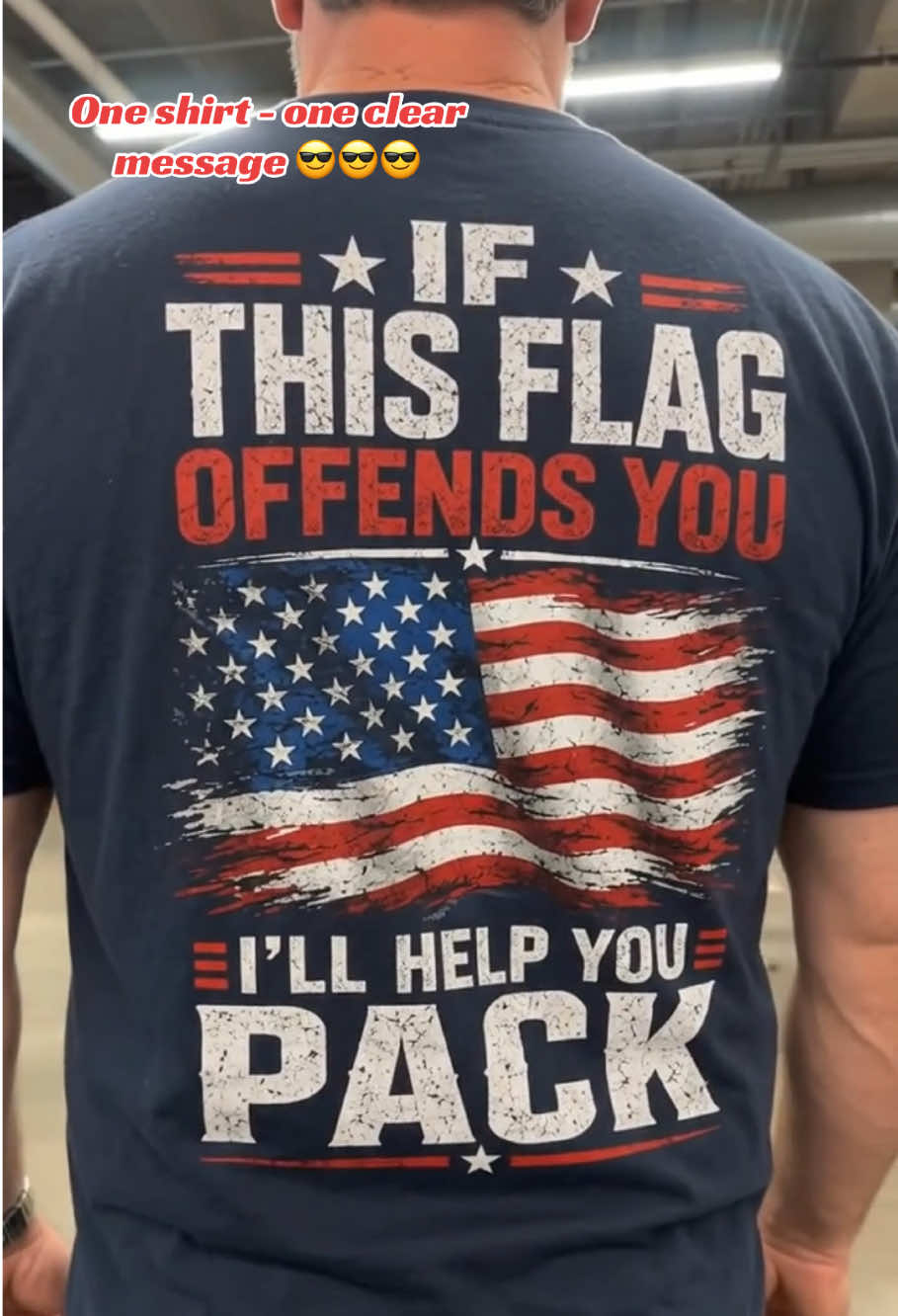 For those who aren’t afraid to make a statement 🇺🇸😎 #funnyshirts #republican #patriot #politicalhumor #viral 