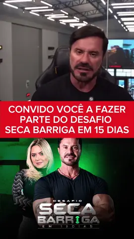 CONVIDO VOCÊ A FAZER PARTE DO DESAFIO SECA BARRIGA EM 15 DIAS! #secabarriga #emagrecimento #Desafio15dias #RenatoCariani 