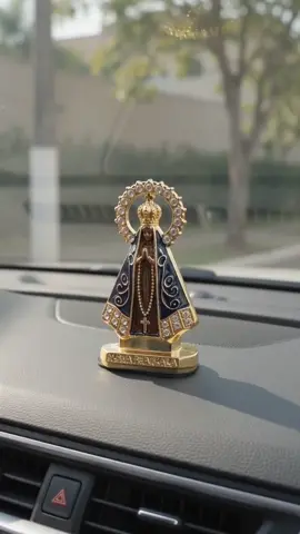 Santinha Nossa senhora da Aparecida para painel de carro #fe #religiao 