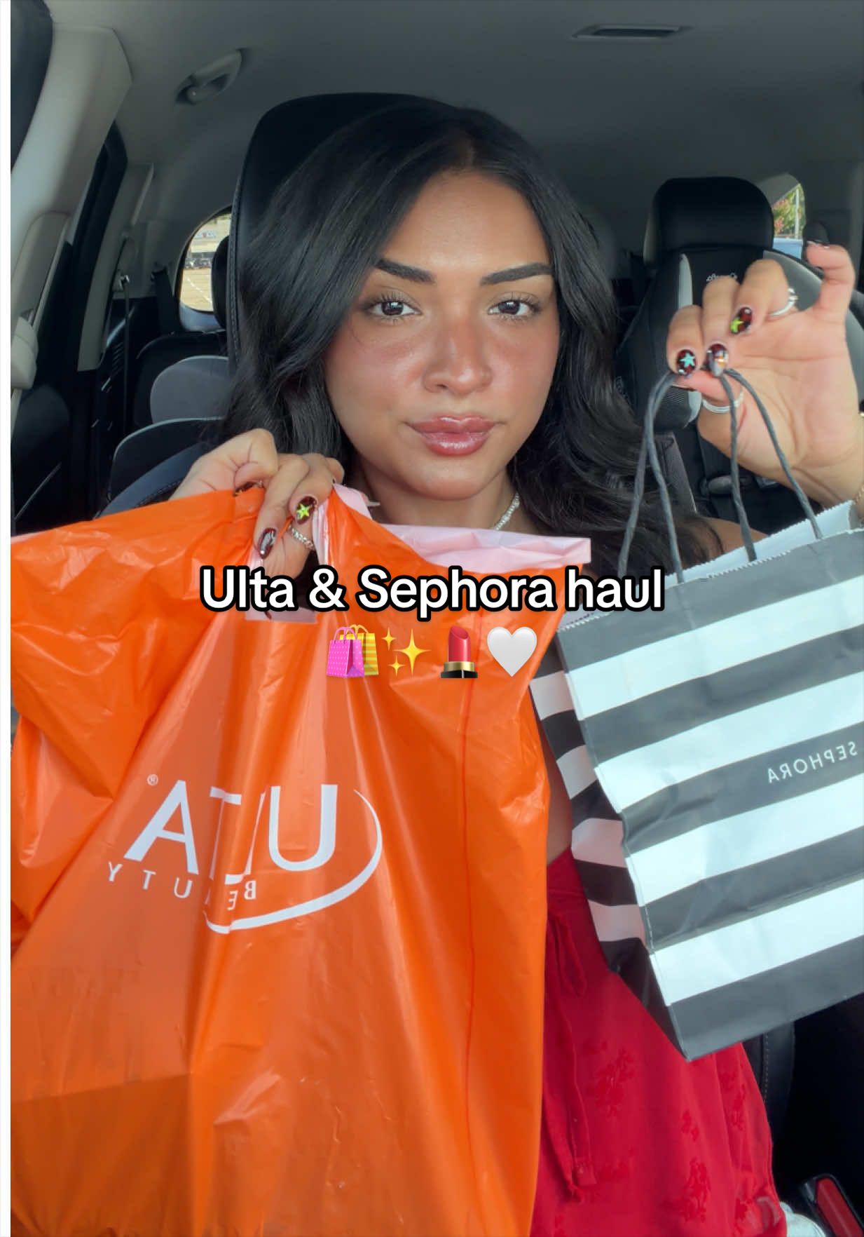 A little  @Ulta Beauty & @sephora trip always puts me in a good mood 🥰  @DIVI @Rare Beauty @Pureology @DIBSBEAUTY @Huda Beauty @The Hair Edit @anua_global @tarte cosmetics  #ultabeauty #sephora ##sephorahaul##ultahaul##fyp