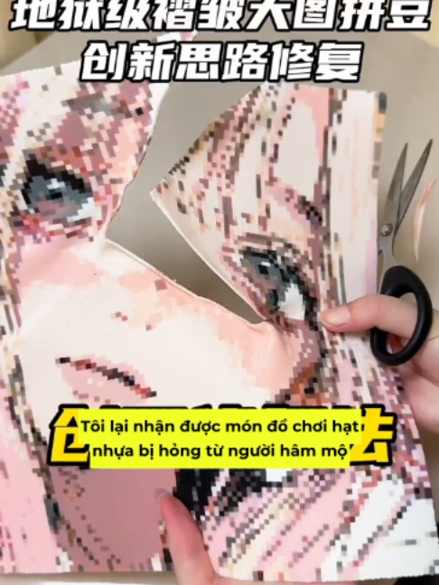 khắc phục lỗi hạt nhựa cho mí bà#hatnhua #hatnhuadiy #xephat #xuhuong #douyin #viral