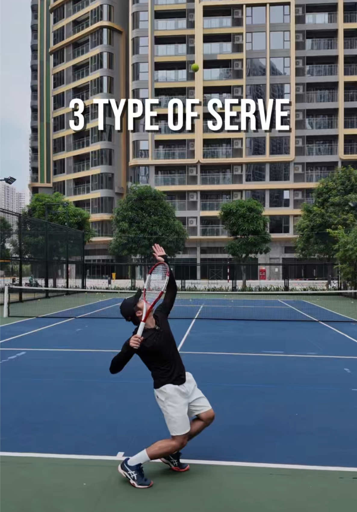 3 cách giao bóng tennis #tennis #tennistips #tenniscoach #hoctenniscoban #hoctennishanoi 
