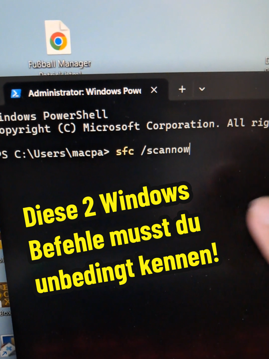 Diese 2 Windows Befehle musst du unbedingt kennen! #windowstricks #pchacks #windows11 #techtok #TechTips 