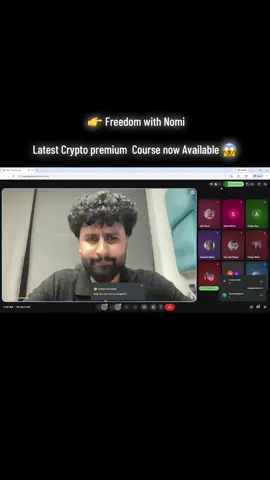 Part 1 | Freedom with Nomi Latest Crypto Course Available SMS and take it now #fyp #growmyaccount #100000k #crypto 