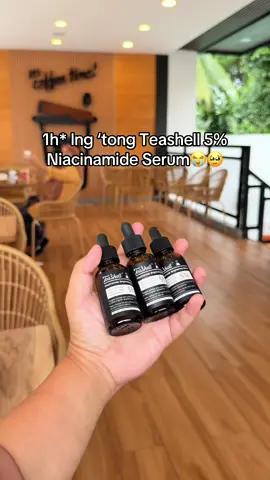 #teashell #jmcyteashellserum #teashellniacinamideserum  