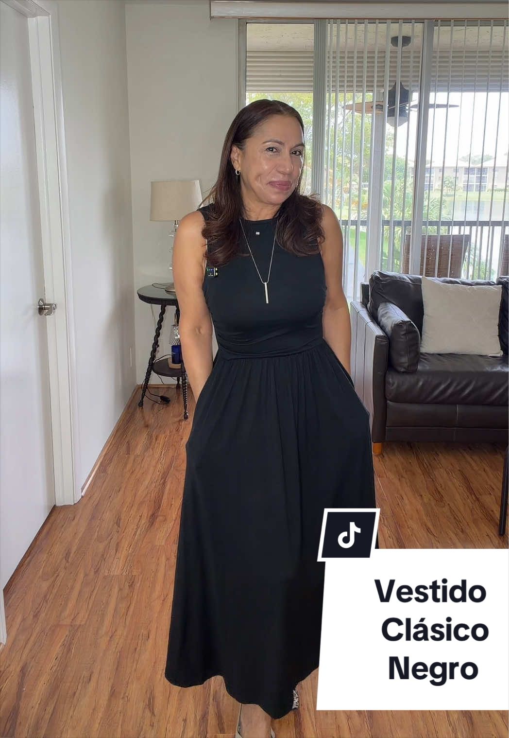 Respuesta a @Monica Rodriguez BTFBM Vestido largo de verano para mujer 2026: sin mangas, con fruncido, cintura alta, corte fluido e informal, ideal para playa y vacaciones.@btfbm_us #tiktokshopsummersale #longdress #vestidolargo #fashion #outfitcasual 