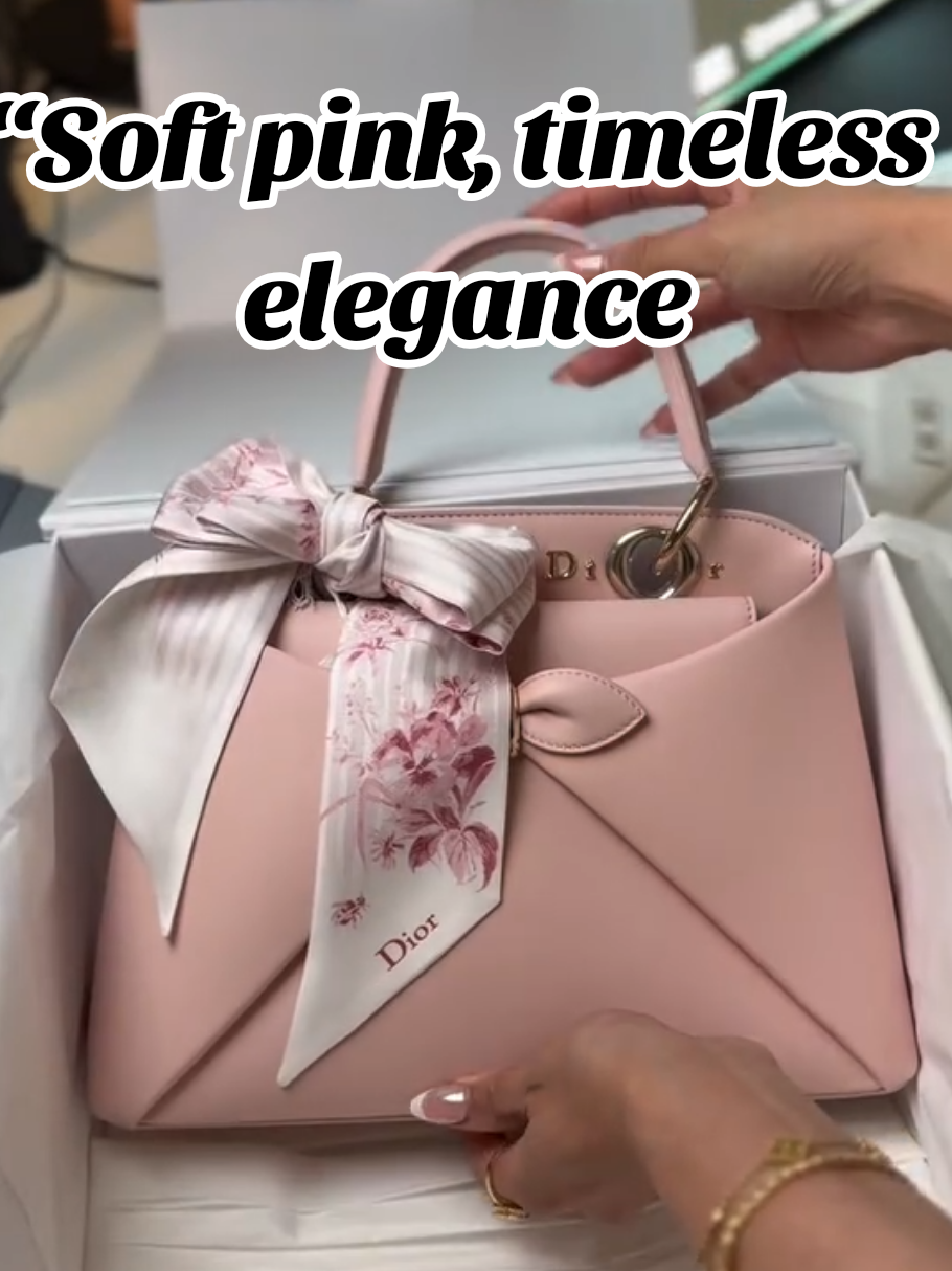 Unboxing the elegant Dior Cigale Bag in a beautiful soft pink hue. Featuring a refined silhouette, premium craftsmanship, and sophisticated detailing, this luxury handbag blends feminine charm with timeless style, making it the perfect accessory for everyday elegance and special occasions. #Dior  #DiorCigale  #LuxuryBag  #DesignerBag  #PinkBag 