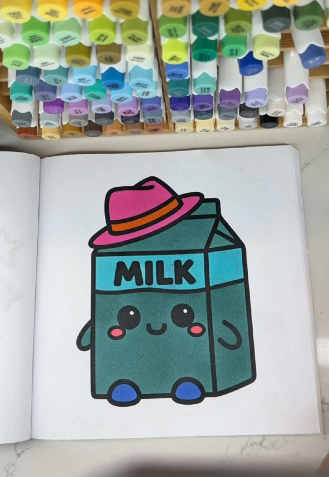 This one is perfect🥹 #asmr #coloringbook #asmrcoloring #satisfying #kolirlab