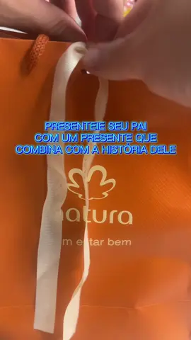 Já pensou em presentear com algo que realmente combine com a história do seu pai? Escolha @Naturabr e presenteie seu pai com um gesto de afeto e cuidado! #DiaDosPais #DiaDosPaisNatura  P U B L I