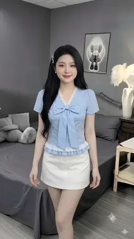 Nhẹ nhàng nhưng vẫn nổi bật! Áo sơ mi phối ren cùng chiếc nơ siêu đáng yêu, mặc lên trẻ trung và cực tôn dáng. #thoitrangnu #oufitnu #xuhuongtiktok #thoitrangnu #setnu 