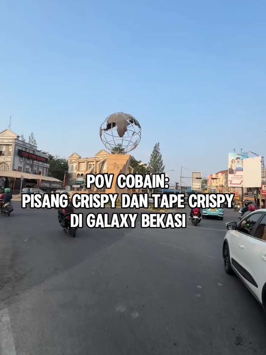 banyak yang belum tau kalau di galaxy ada yang jual pisnag crispy dan tape crispy yang enak bener . #pisangcoklat #pisangcrispy  #jajanantiktok  #pisanggoreng  #kulinerbekasi 