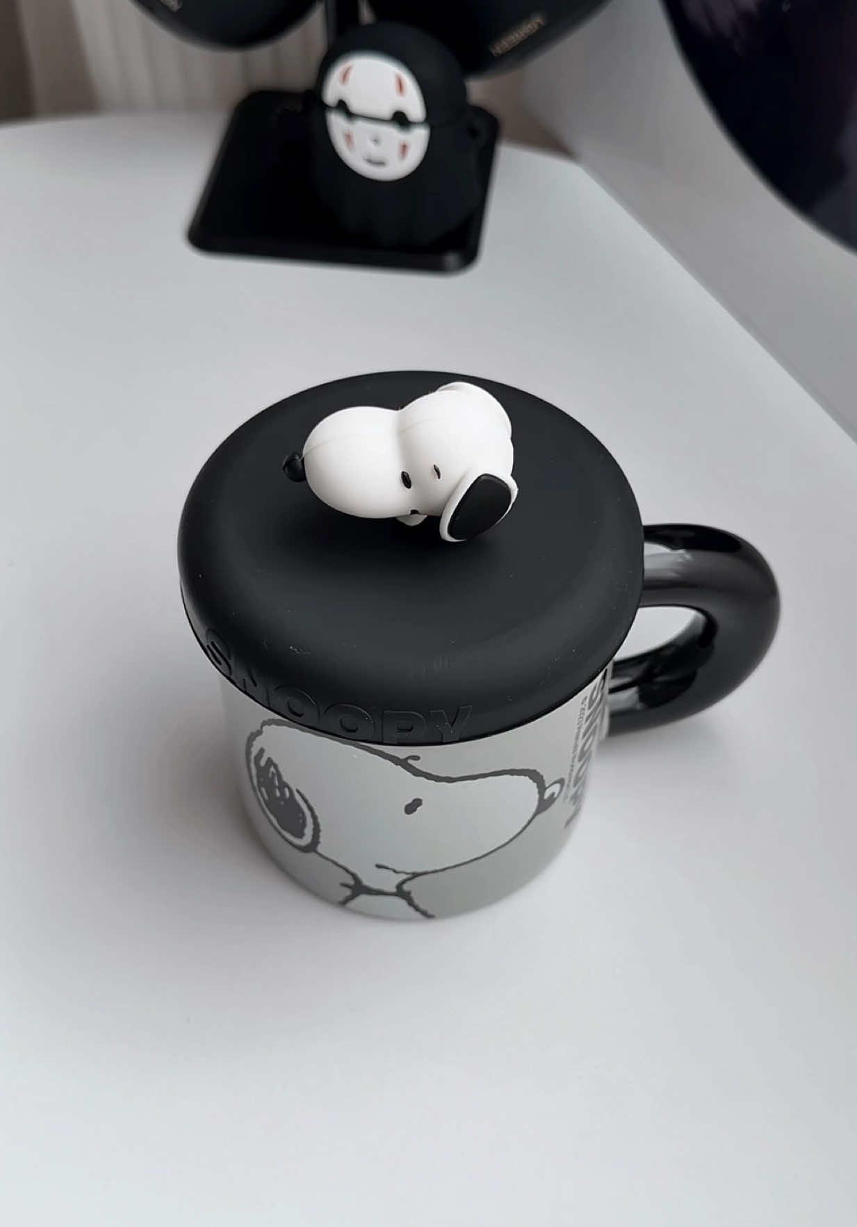 snoopy mug ੯‧̀͡⬮ #mug #ceramicmug #cutemug #snoopymug #giftidea 