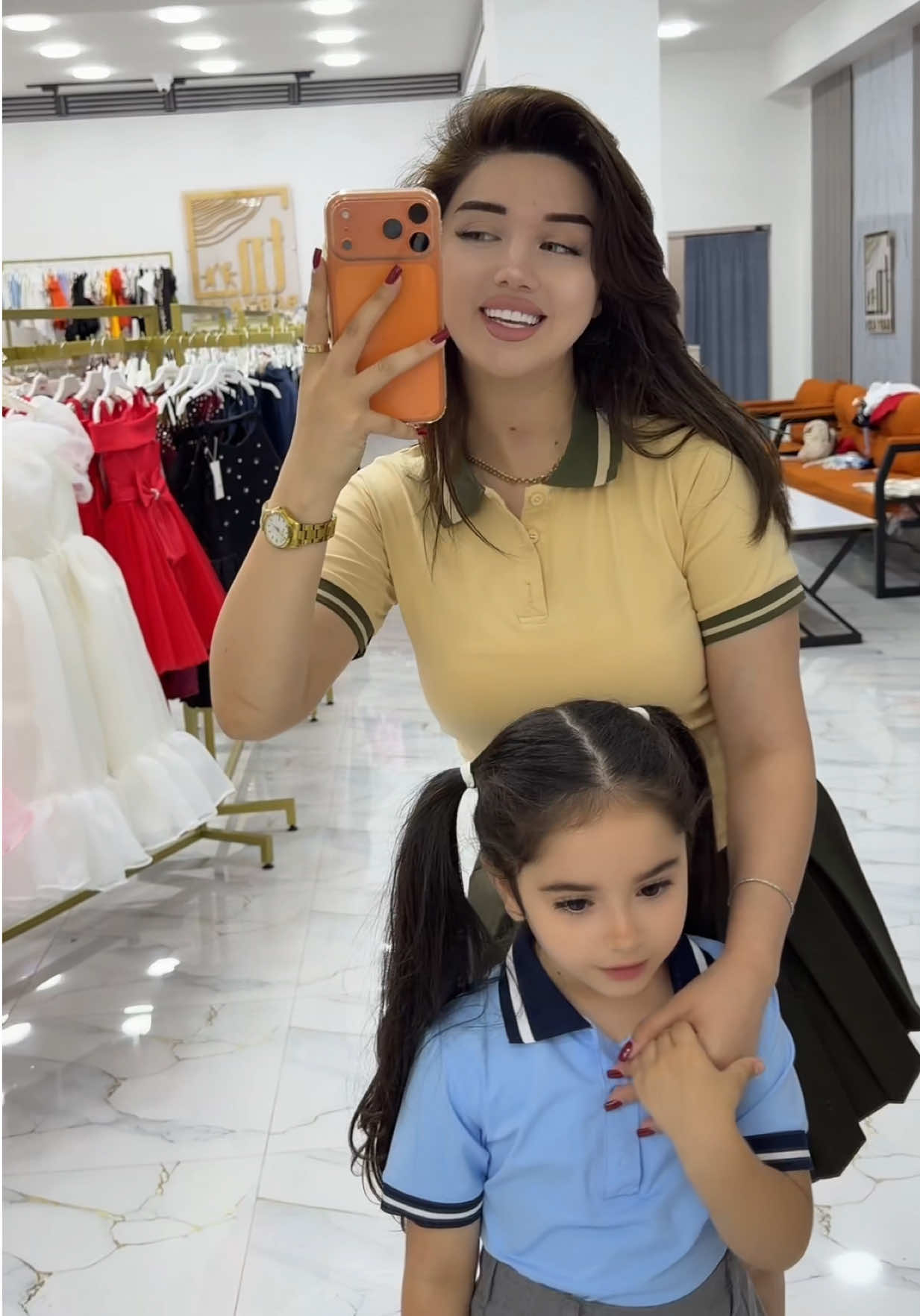 Mekteb illerine qayıtmaq istedim 🥰@tn.baby.kidss Mekteb geyimleri isteyen validenylerin nezerin🥰❤️