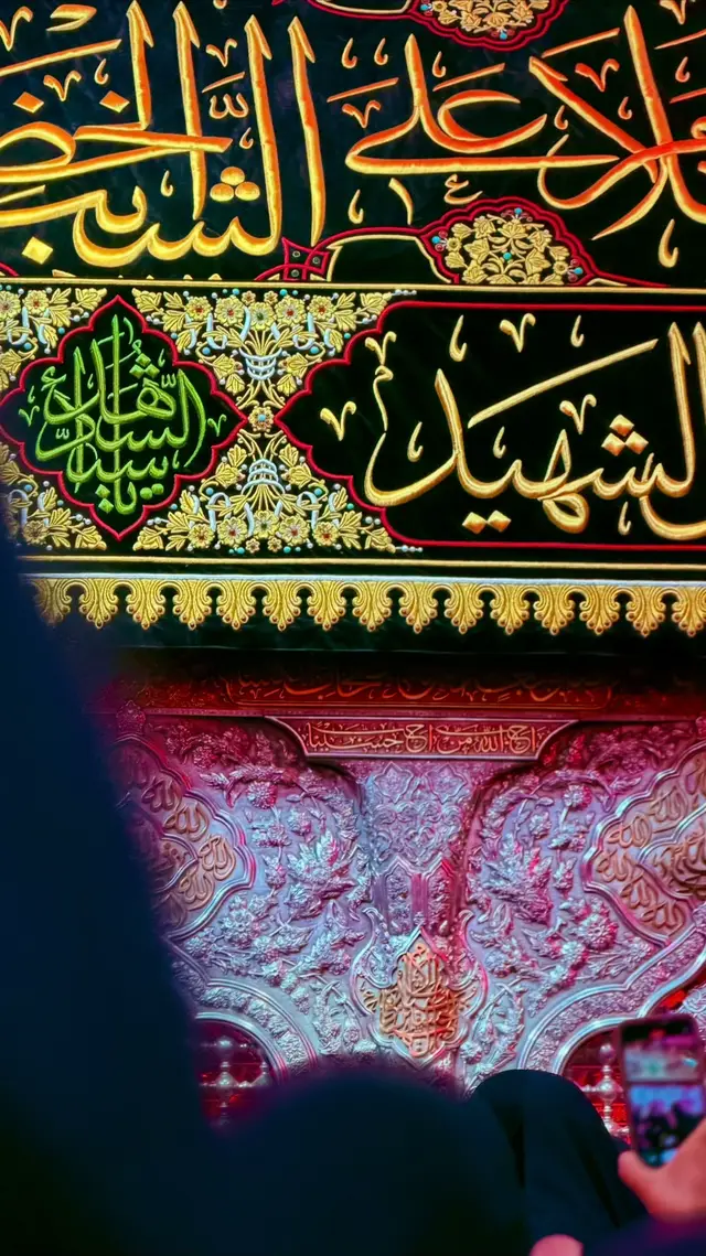 #الاربعين #fyp #الحسين #محمد_باقر_الخاقاني #ضريح_الامام_الحسين