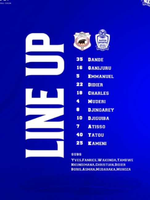 RADIOISHINGIRO#RAYON SPORTS VS JAMUS SC
