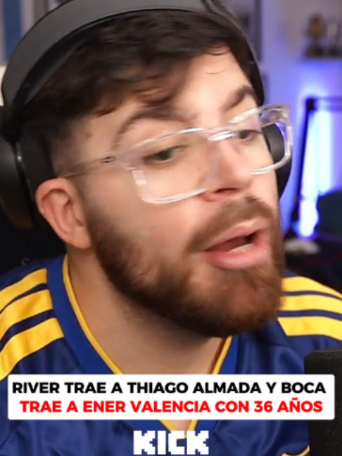 RIVER TRAE A THIAGO ALMADA Y BOCA TRAE A ENER VALENCIA CON 36 AÑOS #lacobra #lacobraaa #davooxeneize #davo #argentina #colombia🇨🇴 #peru #ecuador #paraguay🇵🇾 #chile #españa #mexico #colombia #streamer #kick #futbol #barcelona #mexico🇲🇽 #mexicano #futbol⚽️
