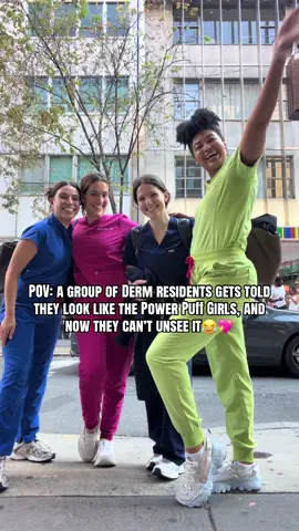 Newest Derms on the block😂🫶🏽 #dermatology #residency #medicine #philadelphia #philly 