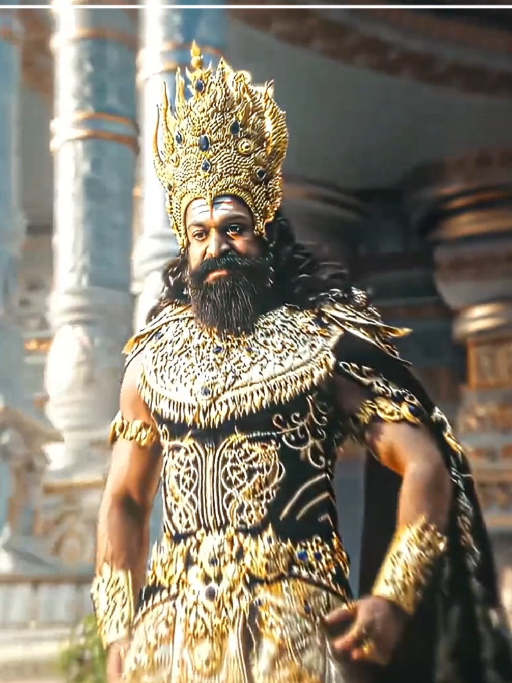 Ravan Raaj 💀 - Ramayana x Yash Edit 🔥 . . . #ramayana #yash #bollywood #movie #edits 