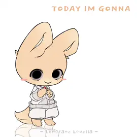 today im gonna turn into a cute little bunny :) (please ignore the typos lol ^q^) . . . #animalhospital #animalhospitalintern 