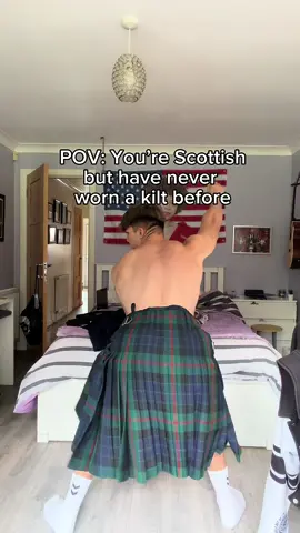 Wearing a kilt for the first time (no, It’s not a skirt…)