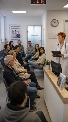 Datenschutz im Wartezimmer 😂 Aus Datenschutzgründen werden Patienten nicht mehr beim Namen aufgerufen. Stattdessen nennt Tina als Ärztin einfach ganz diskret das komplette Problem. Viel unauffälliger. 😅 #Comedy #Arztwitz #Wartezimmer #Datenschutz #Tina