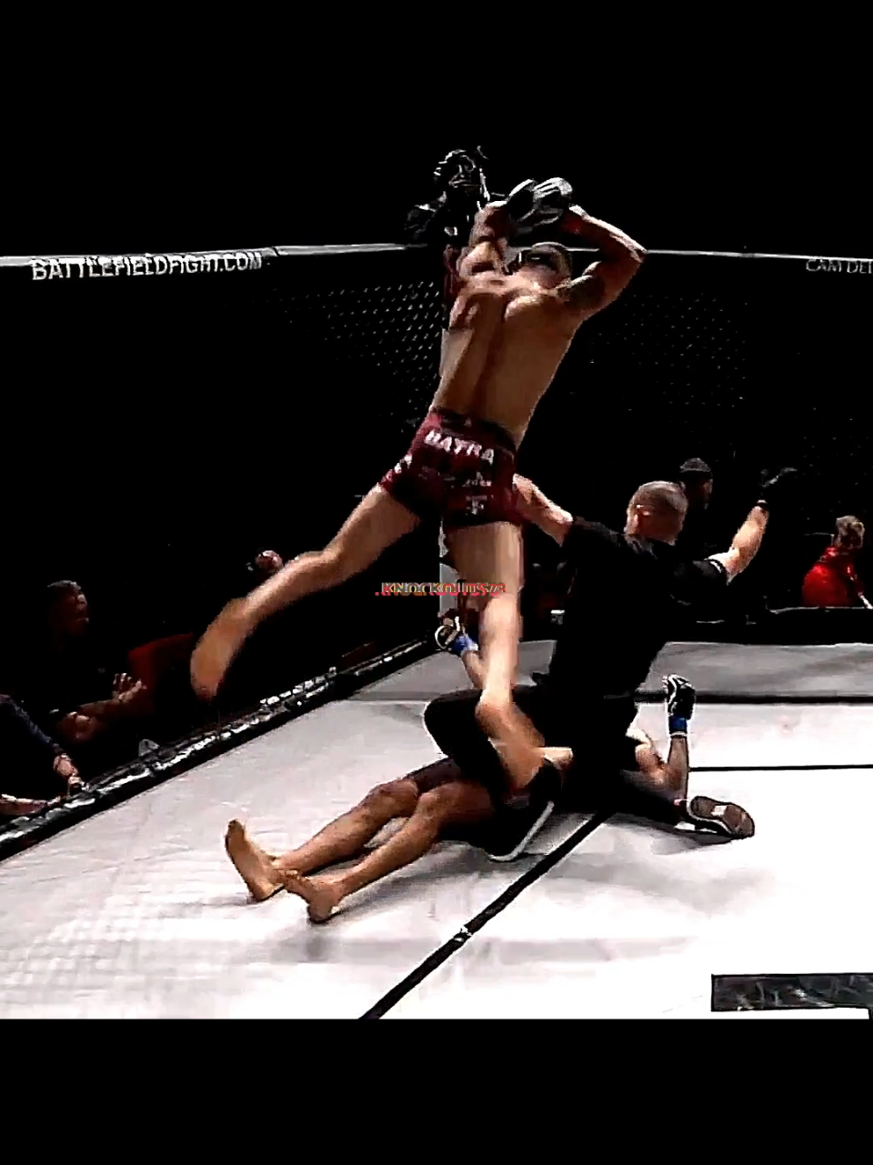 Wildest DQ 💀💀💀   disqualification#mma #kickboxing #knockouts #fightclub #fyp 