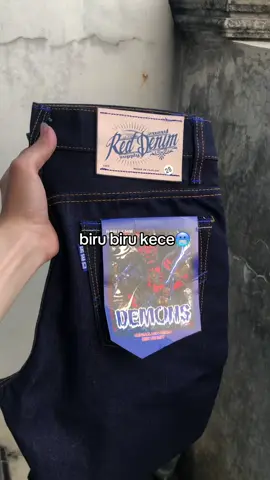 raw denim 15oz dana pelajar🤩 #reddenim #denimdemons #fyp 