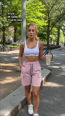 These shorts are the perfect everyday fit 💗 Lightweight, comfy, and the cutest street style piece. Grab them before the sale ends!
 #cargoshorts #summeroutfit #streetstylelook #casualoutfit #tiktokmademebuyit