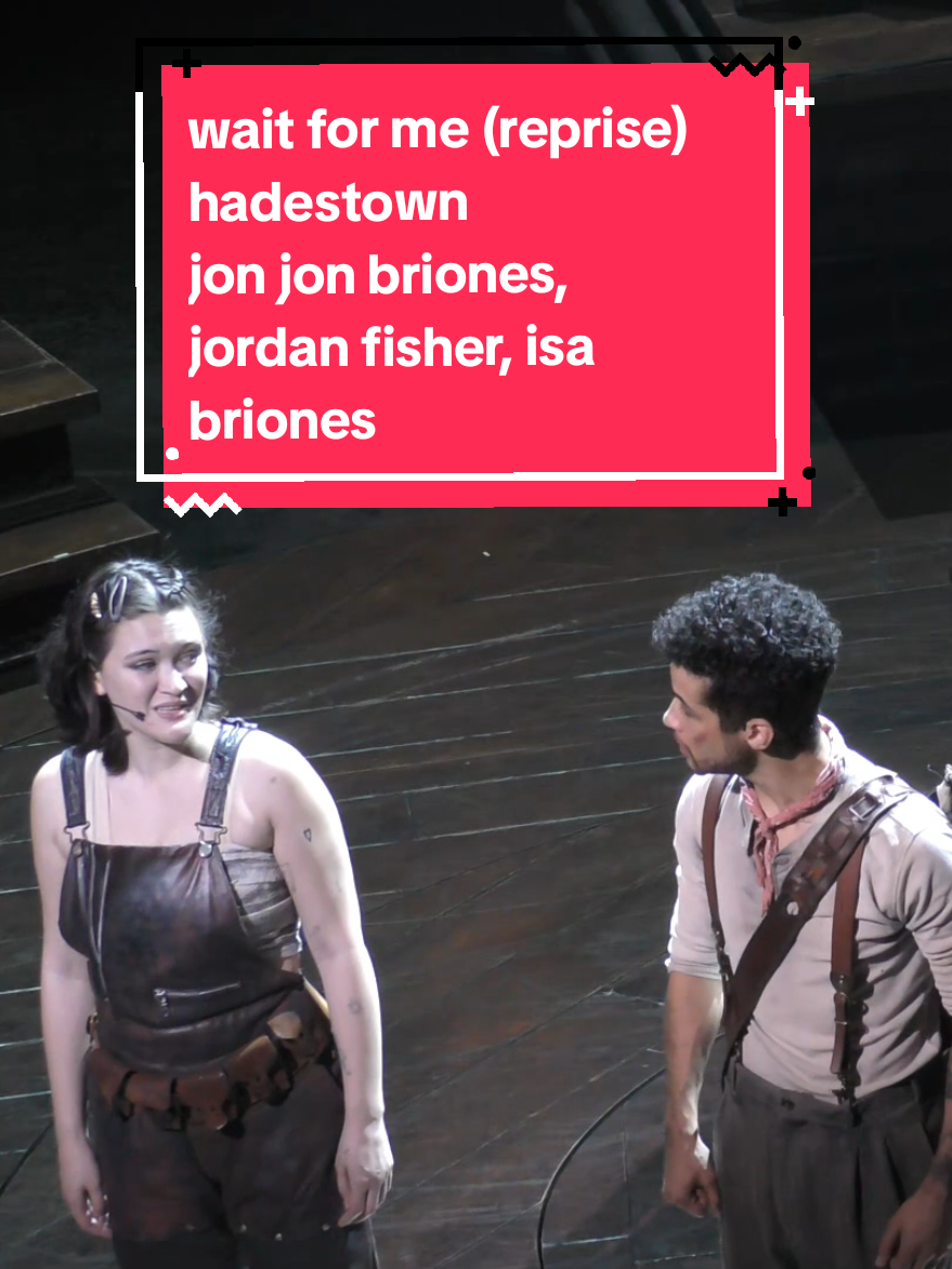 hadestown (2024) - jordan fisher (orpheus), isa briones (eurydice), jon jon briones (hermes), jessie shelton (fate), kay trinidad (fate), brit west (fate), ani difranco (persephone), philip boykin (hades) #hadestown #hadestownmusical #isabriones #jordanfisher 