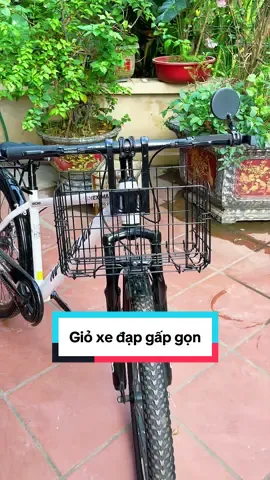 Giỏ xe đạp thể thao gấp gọn #gioxegapgon#gioxethethao#giogapgonthongminh#xuhuong