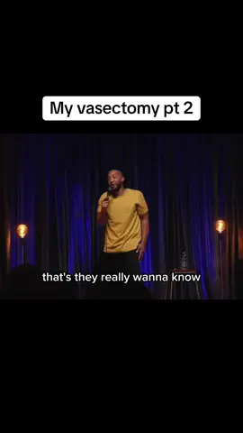 The uncomfortable part of a vasectomy 