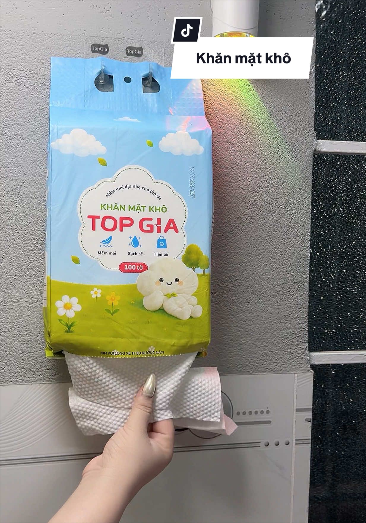 Khăn mặt Topgia xài êm lắm nha #xuhuong #topgia #khanmattopgia 