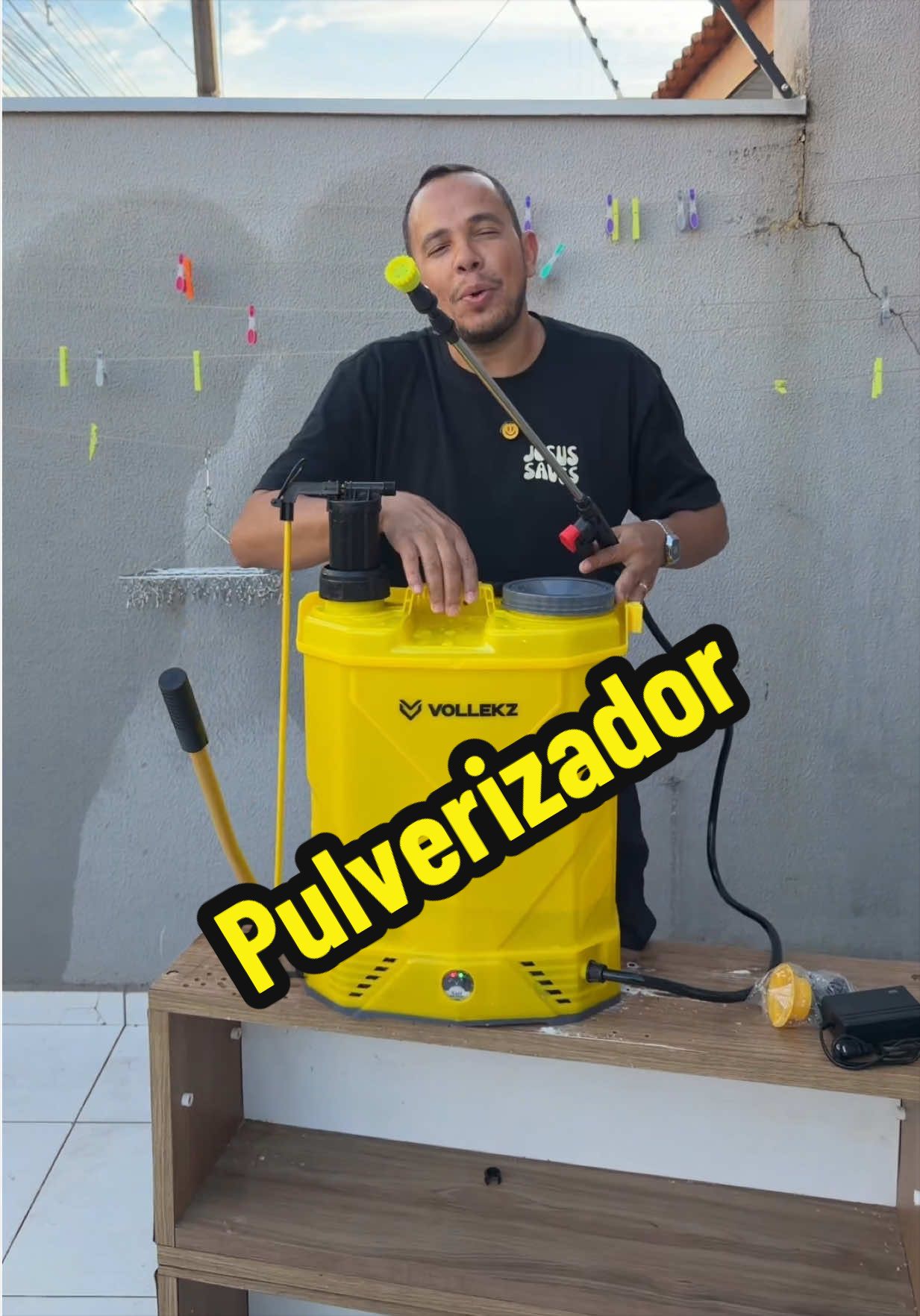 Pulverizador Costal 2 em 1 Elétrico e Manual 20L 12V Vollekz #pulverizador #pulverizadoreletrico #pulverizadoresagrícolas 