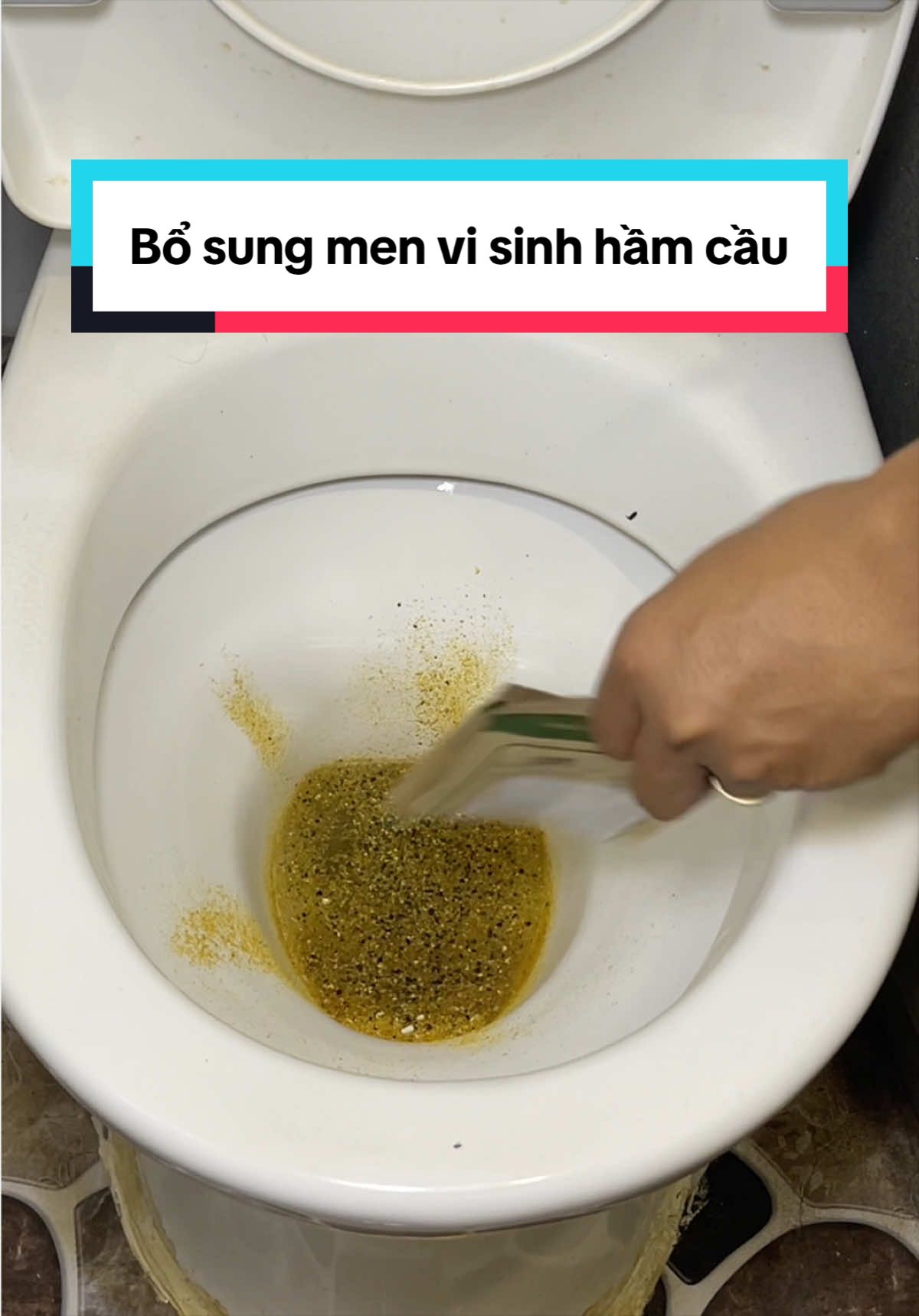 Bổ sung men vi sinh cho hầm cầu #chutienbonmat 