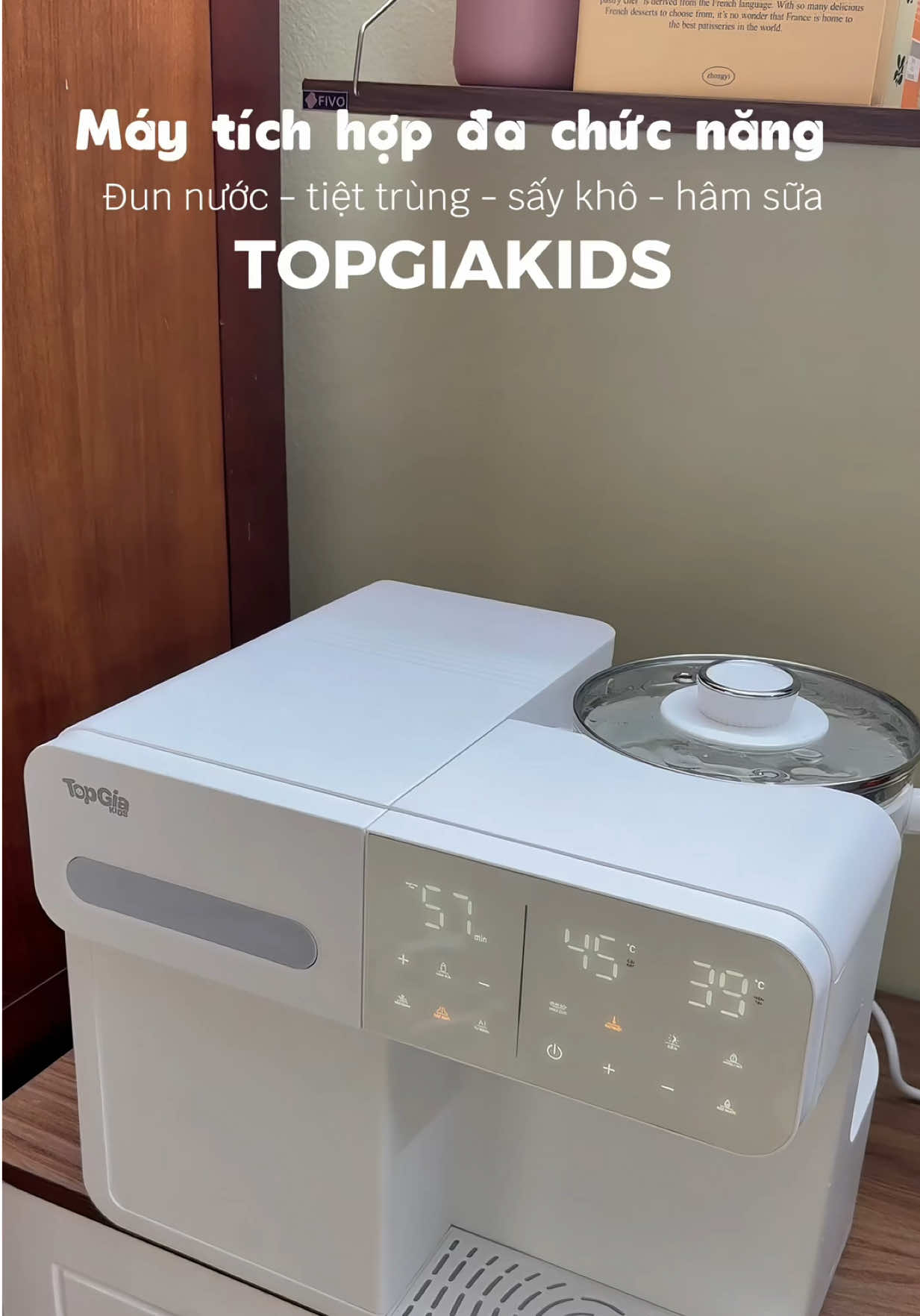 Dọn dẹp cho trợ thủ đắc lực 1 humm , Có em máy tích hợp  đúng nhàn luôn ạ #maytichhop4chucnang #topgiakids 