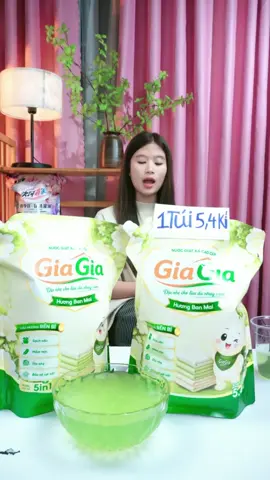 [TTS] 5.4KG Nước Giặt Xả GiaGia Hương Ban Mai, 5in1 Giặt Sạch - Lưu Hương Bền Lâu, Mềm Vải, An Toàn Cho Da Nhạy Cảm, Sản Xuất Tại Việt Nam - ĐẠT QUY CHUẨN BỘ CÔNG THƯƠNG