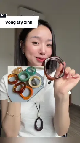 Đẹp như ngọc nma nhẹ đeo thoải mái lắm nhaaa, giá lại quá hợp lí #vongtay #vongdeotay #trangsuc 