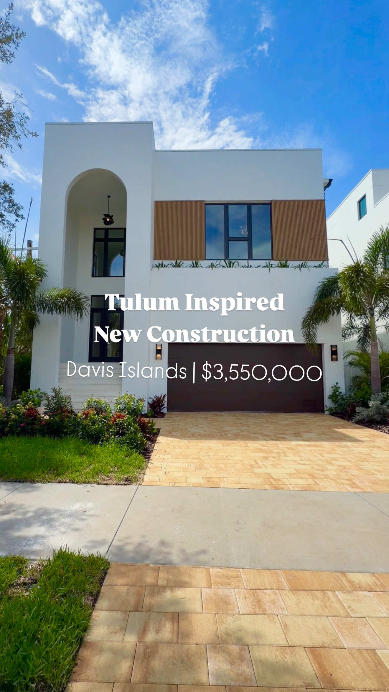 You guys loved the first Tulum-inspired home… so here’s its sister property! 5 Bed | 5 Full Bath | 2 Half Bath | 4,867 SqFt | 2 Bonus Rooms | Pool  Private elevator, rooftop terrace with Downtown Tampa views, Zen Den with a sauna, private gym, executive office, and one of the best kitchens I’ve toured all year. Listed at $3,550,000 Interested in touring this home? Give me a call, shoot me a text, or send me a DM. Jeremy Santiago 813.546.2346 Listed by Theresa McDonough with IMPACT REALTY TAMPA BAY
