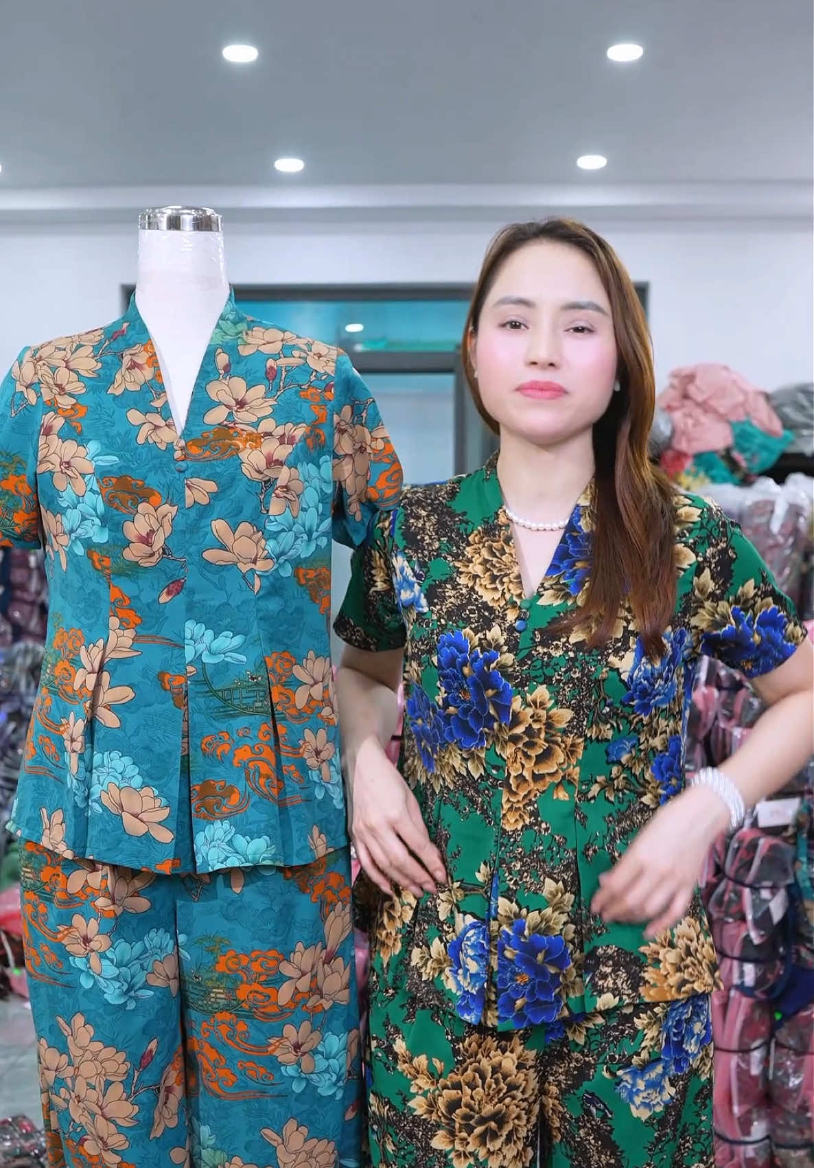 Lựa quà cho các mẹ thì cứ tự tin chọn mẫu này… #dobohaichiem #tiktokshop88 #thoitrangtrungnien #thoitrangchome #dobotrungnien 