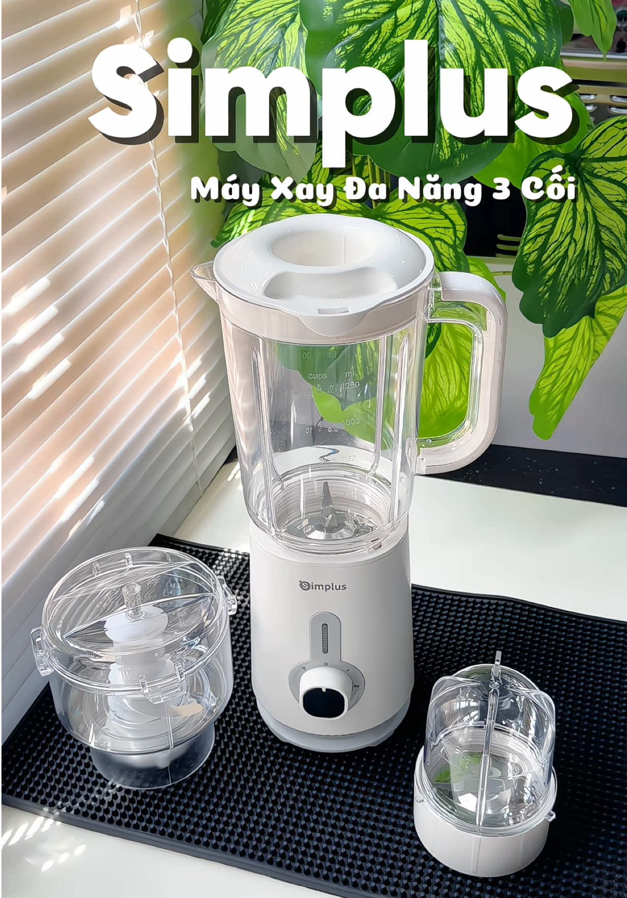 Cả bộ máy xay chính hãng 3 món Sài siêu tiện lợi mà giá quá hợp lý nè mọi người ơi #simplus #simplusvn #mcnwinbegin #mayxaydanang #mayxaysinhto 