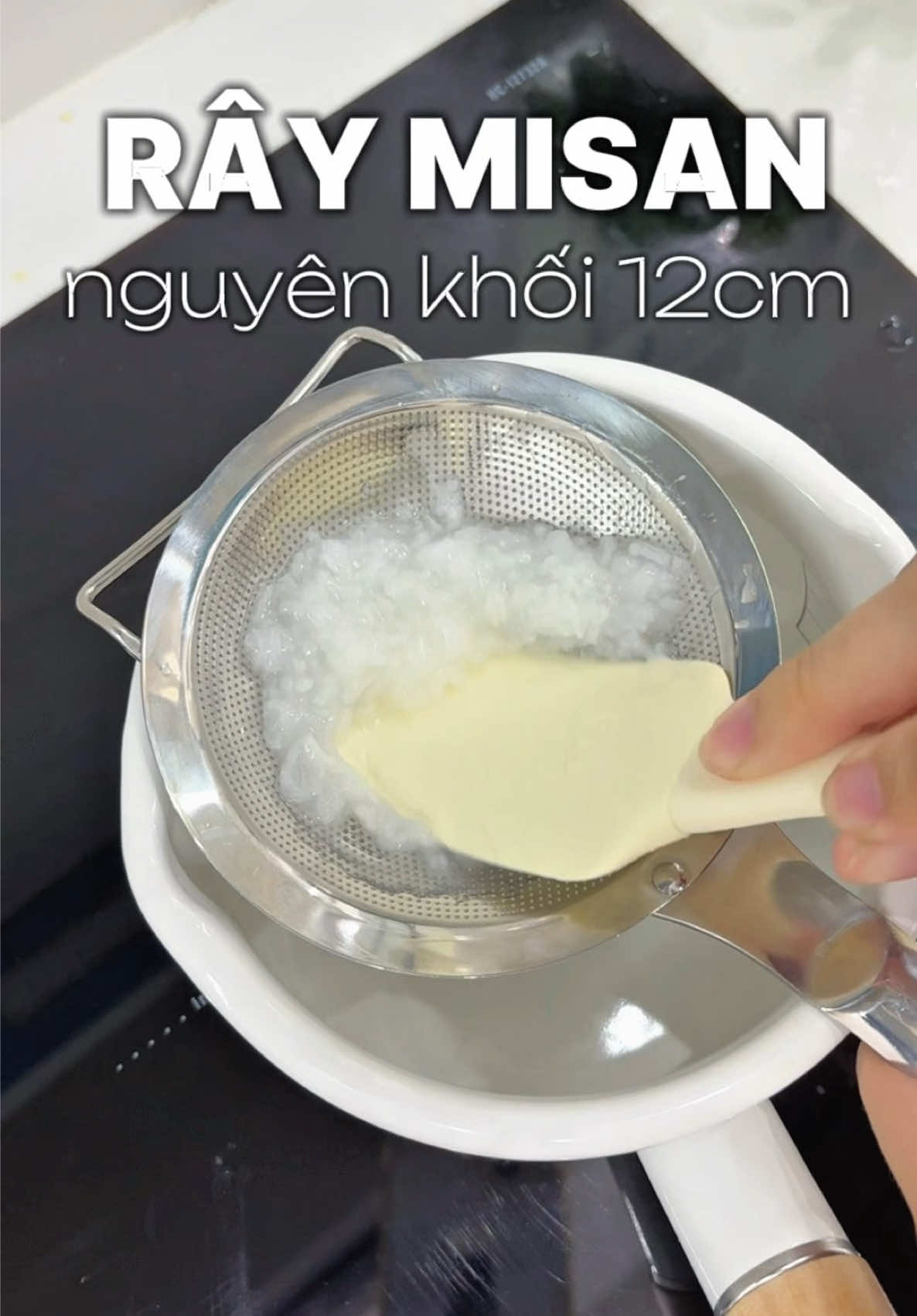 Rây inox nguyên khối #andam #lamme 
