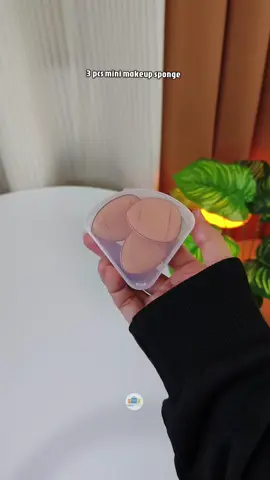 3pcs makeup sponge #makeupsponge #minimakeupsponge 