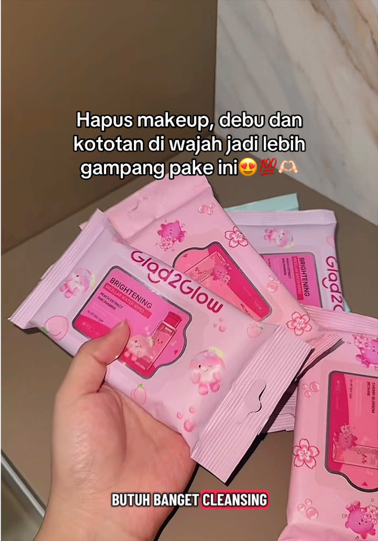 Wajib coba😍 #glad2glow #micellarwater #g2g 