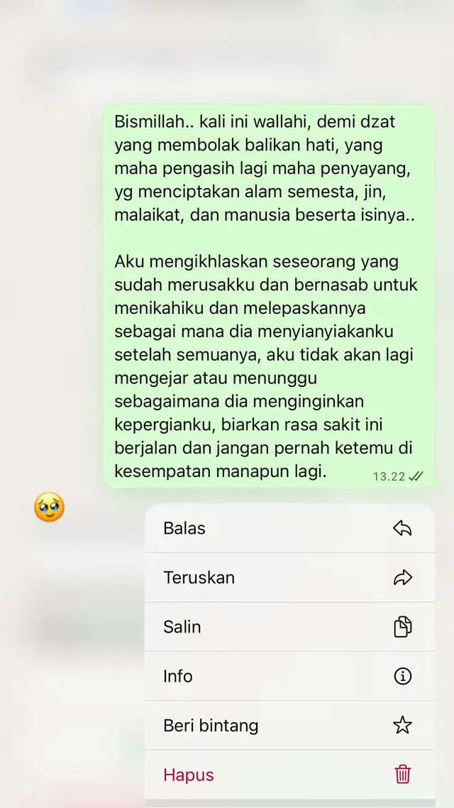 Aku ikhlaskan 8 tahun itu walaupun berat 🥹 #thankyou #for #8years #sad 