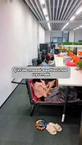 Çin’de mesai saatinde uyursan kimse seni tembel sanmaz… 😴🇨🇳 Hatta birçok şirkette bu, çalışma kültürünün doğal bir parçası olarak görülüyor. Öğle yemeğinden sonra kısa bir şekerleme yapmak, iş gününün resmi olmayan rutinlerinden biri. Bu saatlerde bazı çalışanlar masalarında uyuyor… Bazıları ise katlanabilir sandalyelere uzanıp kısa bir mola veriyor. Hatta büyük şirketlerde bunun için özel olarak tasarlanmış uyku odaları bile bulunuyor. 🛏️ Çünkü burada kısa süreli dinlenmek, zaman kaybı değil… Daha verimli çalışmanın bir yolu olarak görülüyor. Araştırmalar da bunu destekliyor. Sadece 20 dakikalık kısa bir uyku bile zihni tazeleyebiliyor, odaklanmayı artırabiliyor ve yapılan hata sayısını azaltabiliyor. 🧠✨ Bazen durup birkaç dakika dinlenmek… Saatlerce yorgun çalışmaktan çok daha verimli olabilir. Peki sence bu uygulama Türkiye’de de olsa faydalı olur muydu? 🤔💭 Yorumlarda fikrini paylaş. 👇 Takip et 🚀🌍 Çünkü dünyanın en ilginç kültürlerini birlikte keşfediyoruz.