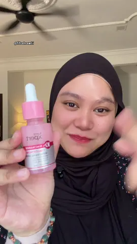 Yang mana kulit tak sekata atau kusam tu try serum ni ✨